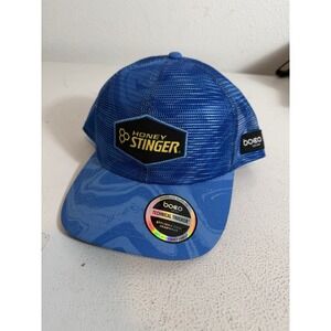 NEW Honey Stinger 5 panel trucker hat. Boco Gear. Snapback. Hiking Outdoors